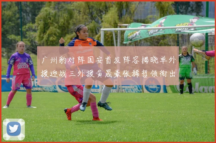 广州豹对阵国安首发阵容揭晓单外援迎战三外援黄晟豪张稀哲领衔出战